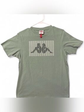 Kappa Men's Sage Green Logo Tee